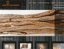 Tablet Screenshot of houtenlampen.com